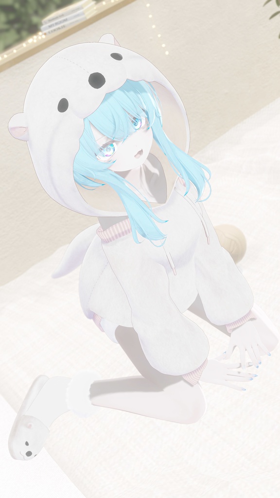 《40アバター対応衣装》カワウソパーカー -KawausoParker-《~2/6までSALE中!》