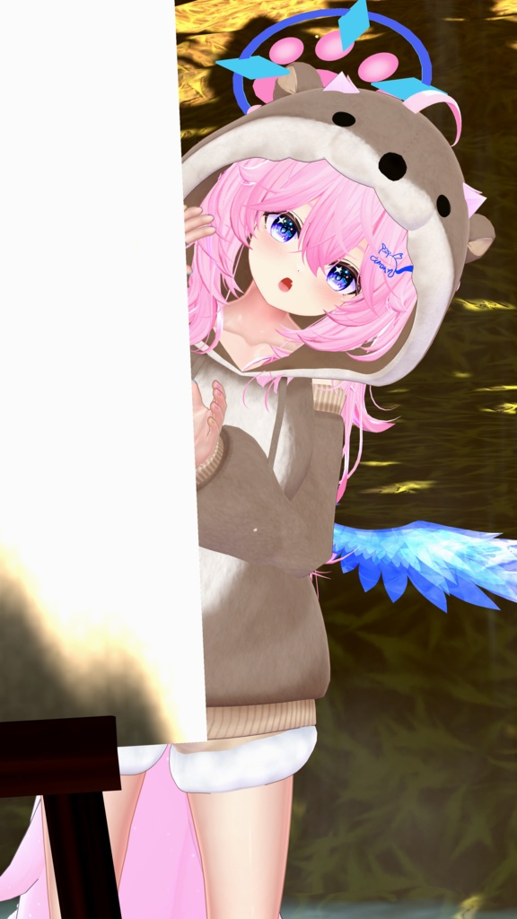 《40アバター対応衣装》カワウソパーカー -KawausoParker-《~2/6までSALE中!》