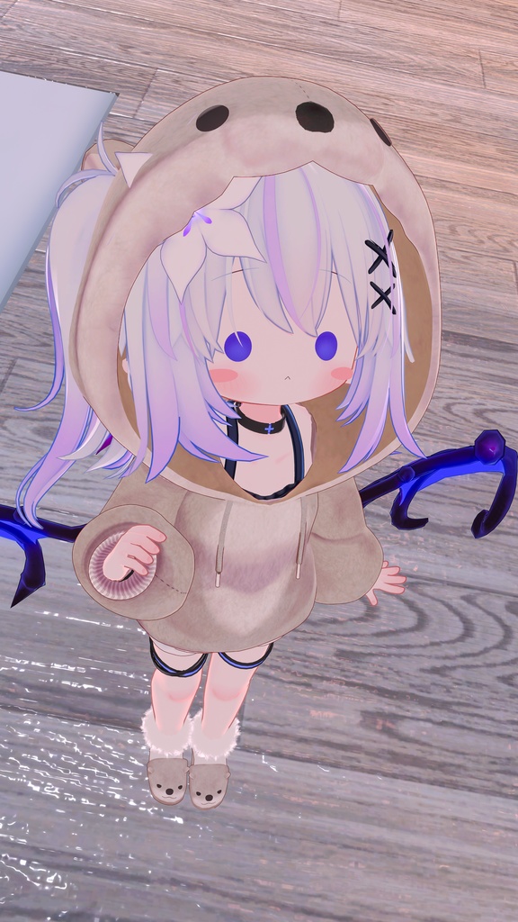 《40アバター対応衣装》カワウソパーカー -KawausoParker-《~2/6までSALE中!》