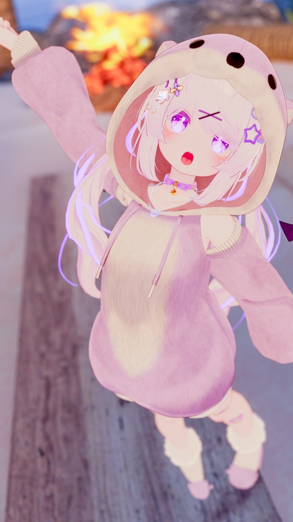 《40アバター対応衣装》カワウソパーカー -KawausoParker-《~2/6までSALE中!》