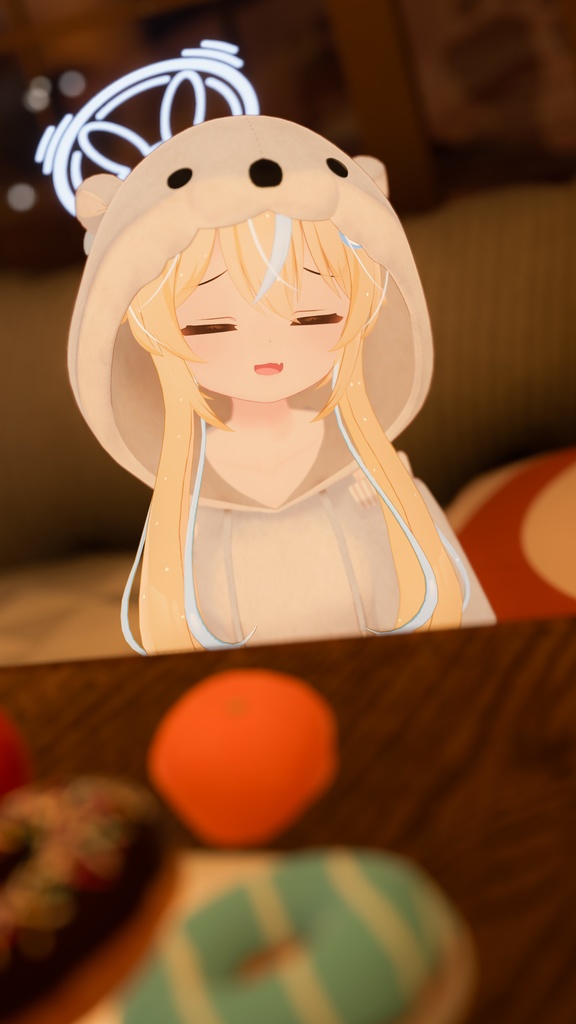 《40アバター対応衣装》カワウソパーカー -KawausoParker-《~2/6までSALE中!》