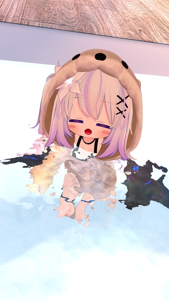 《40アバター対応衣装》カワウソパーカー -KawausoParker-《~2/6までSALE中!》