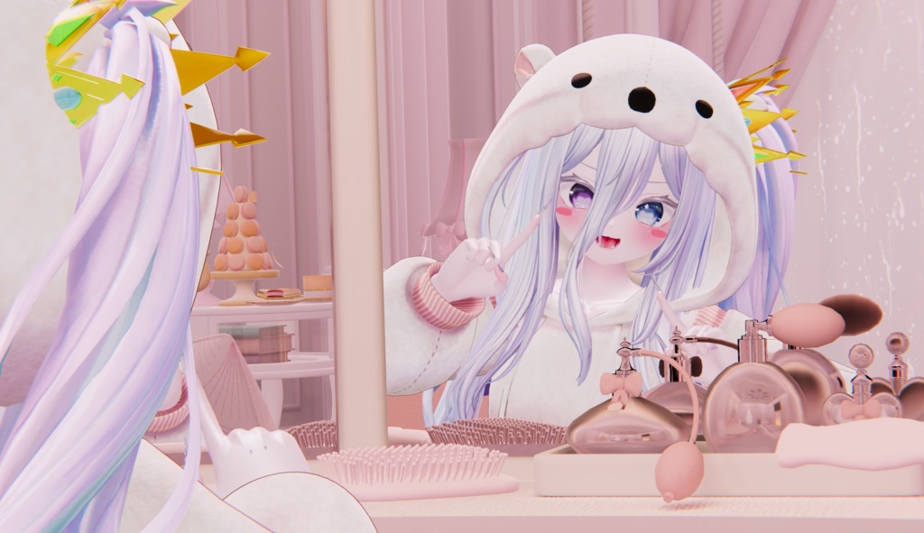 《40アバター対応衣装》カワウソパーカー -KawausoParker-《~2/6までSALE中!》