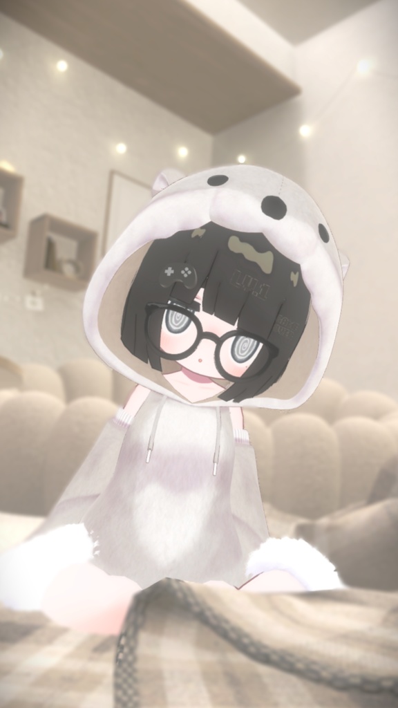 《40アバター対応衣装》カワウソパーカー -KawausoParker-《~2/6までSALE中!》