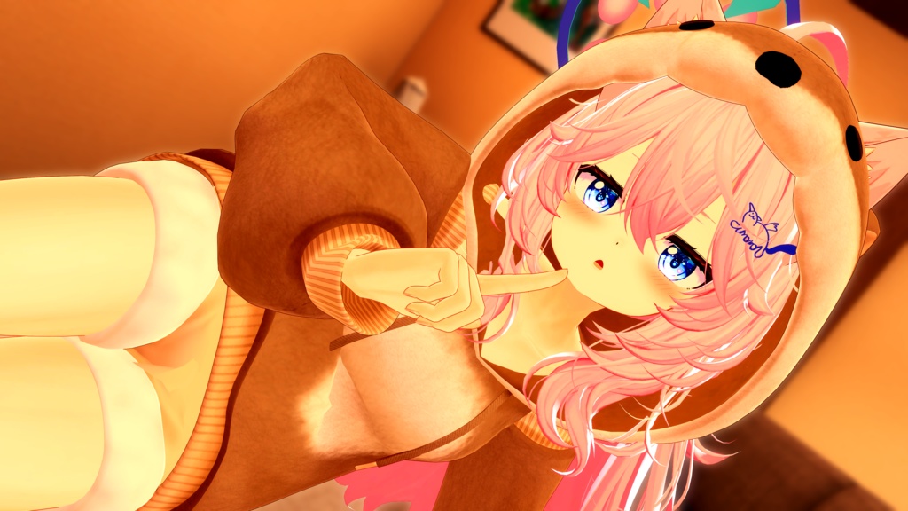 《40アバター対応衣装》カワウソパーカー -KawausoParker-《~2/6までSALE中!》