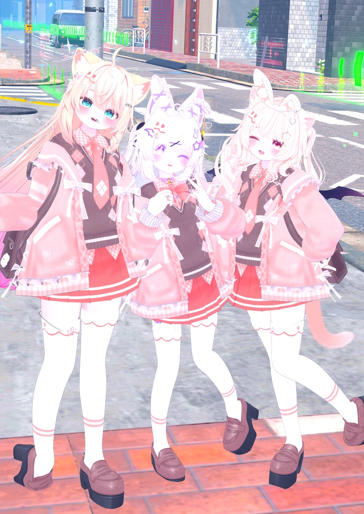 《44アバター対応衣装》ポッピンプレッピー -PoppinPreppy-《~3/9 SALE中!》