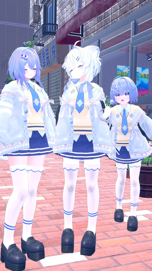 《44アバター対応衣装》ポッピンプレッピー -PoppinPreppy-《~3/9 SALE中!》