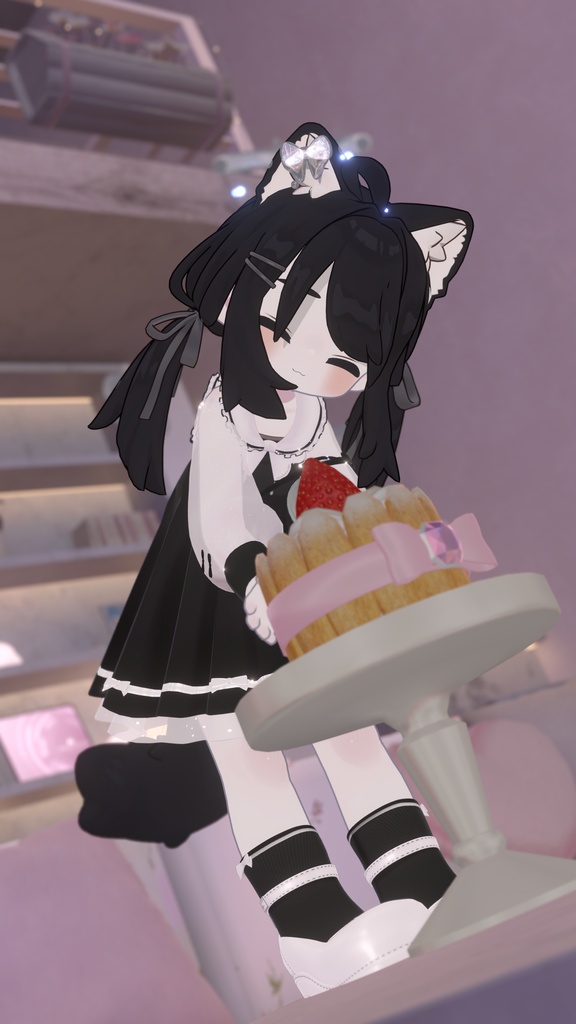 《44アバター対応衣装》ピュアリリィワンピース -PureLilyDress- 《~6/7 Sale中!》