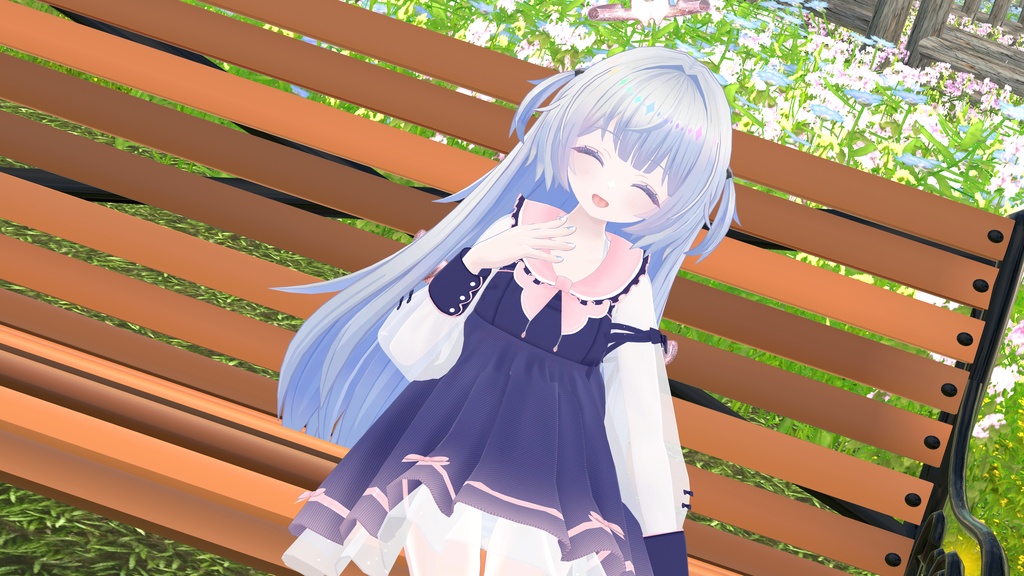 《44アバター対応衣装》ピュアリリィワンピース -PureLilyDress- 《~6/7 Sale中!》