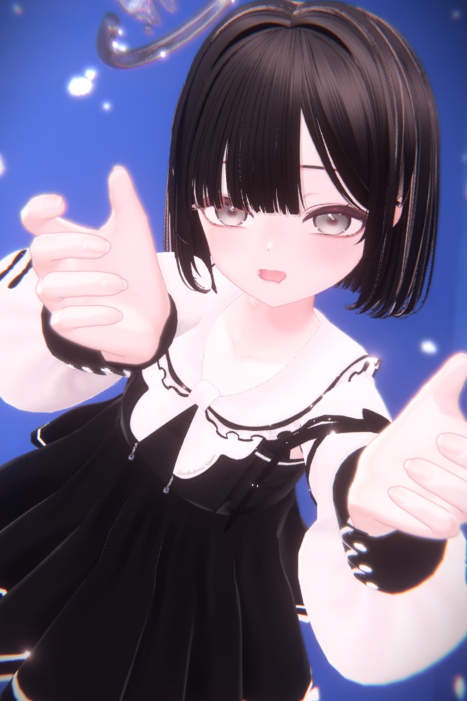 《44アバター対応衣装》ピュアリリィワンピース -PureLilyDress- 《~6/7 Sale中!》