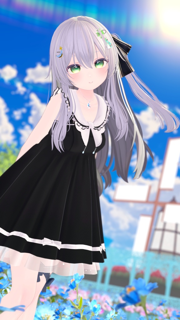 《44アバター対応衣装》ピュアリリィワンピース -PureLilyDress- 《~6/7 Sale中!》