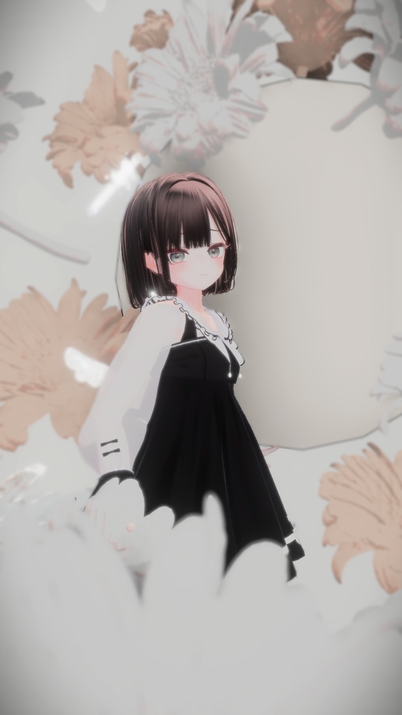 《44アバター対応衣装》ピュアリリィワンピース -PureLilyDress- 《~6/7 Sale中!》