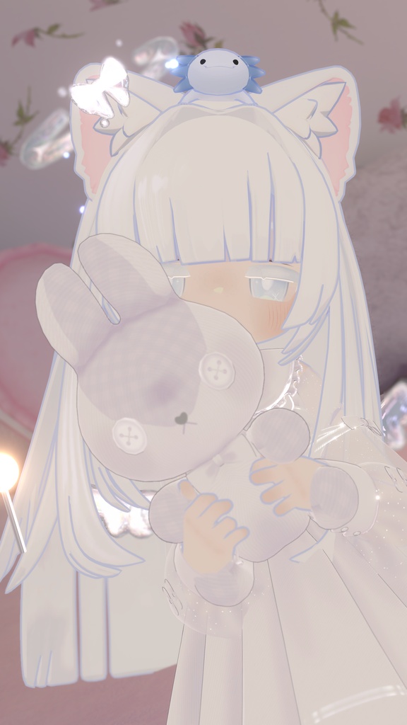 《44アバター対応衣装》ピュアリリィワンピース -PureLilyDress- 《~6/7 Sale中!》