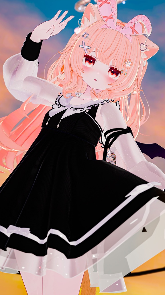 《44アバター対応衣装》ピュアリリィワンピース -PureLilyDress- 《~6/7 Sale中!》