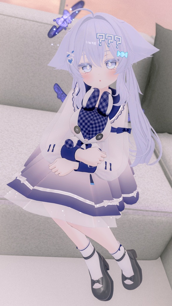 《44アバター対応衣装》ピュアリリィワンピース -PureLilyDress- 《~6/7 Sale中!》