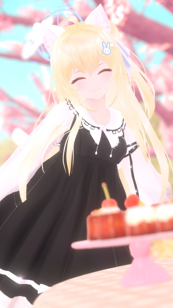 《44アバター対応衣装》ピュアリリィワンピース -PureLilyDress- 《~6/7 Sale中!》