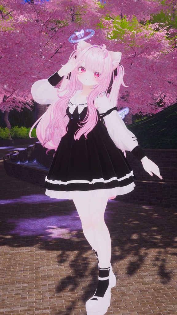《44アバター対応衣装》ピュアリリィワンピース -PureLilyDress- 《~6/7 Sale中!》