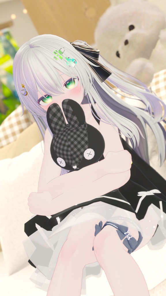 《44アバター対応衣装》ピュアリリィワンピース -PureLilyDress- 《~6/7 Sale中!》