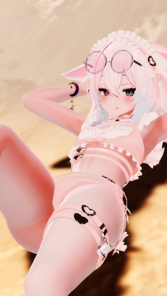 《44アバター対応衣装》サマーラブメイド -SummerLoveMaid- 《~7/7 SALE中!》