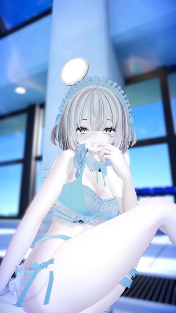 《44アバター対応衣装》サマーラブメイド -SummerLoveMaid- 《~7/7 SALE中!》