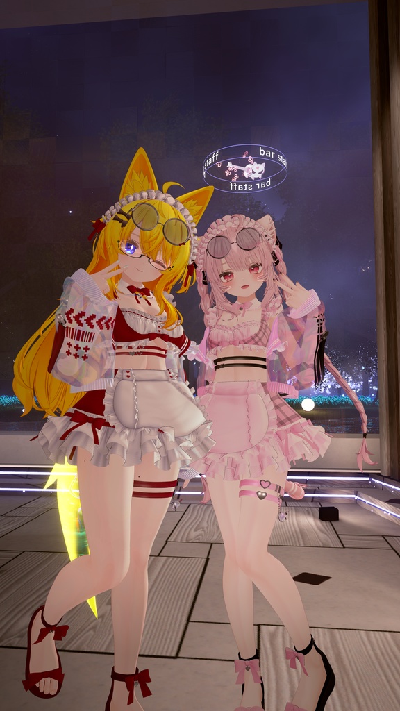 《44アバター対応衣装》サマーラブメイド -SummerLoveMaid- 《~7/7 SALE中!》