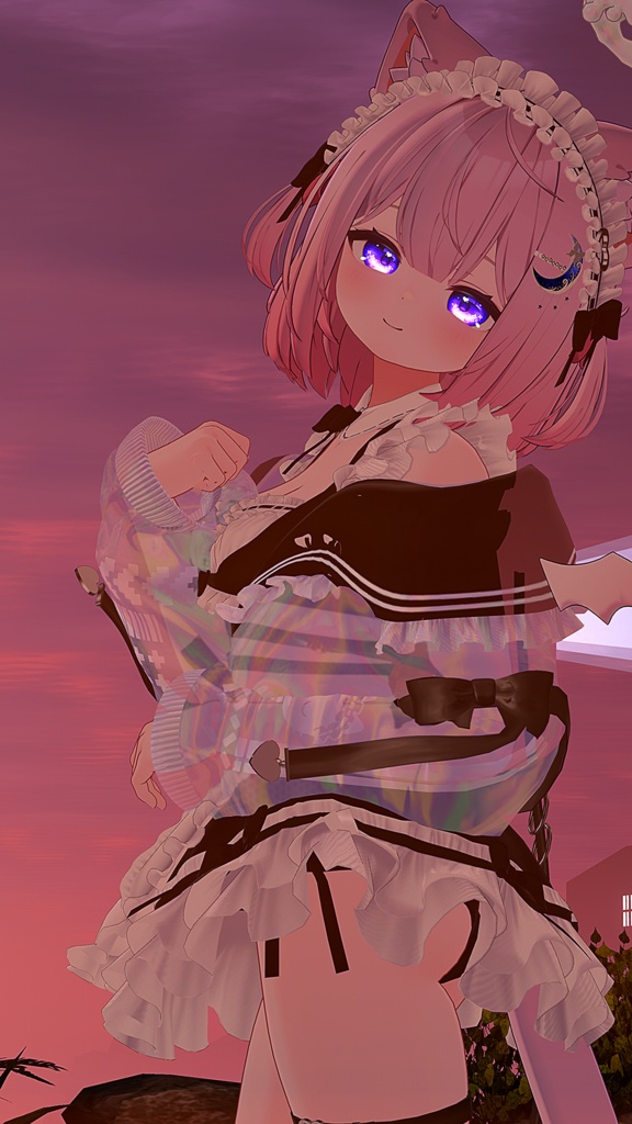 《44アバター対応衣装》サマーラブメイド -SummerLoveMaid- 《~7/7 SALE中!》