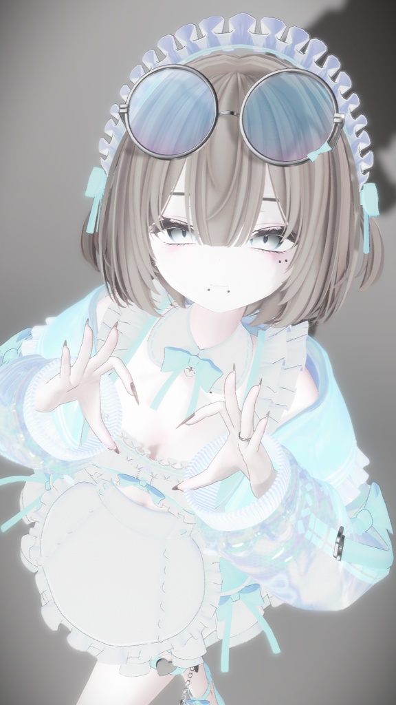 《44アバター対応衣装》サマーラブメイド -SummerLoveMaid- 《~7/7 SALE中!》