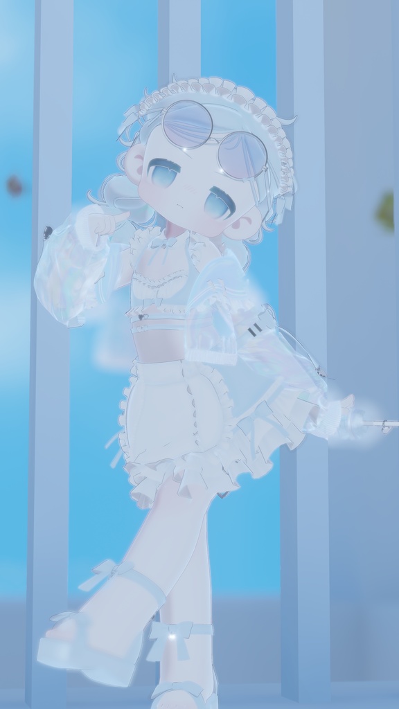 《44アバター対応衣装》サマーラブメイド -SummerLoveMaid- 《~7/7 SALE中!》