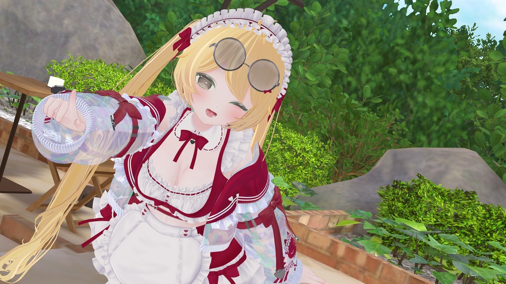 《44アバター対応衣装》サマーラブメイド -SummerLoveMaid- 《~7/7 SALE中!》
