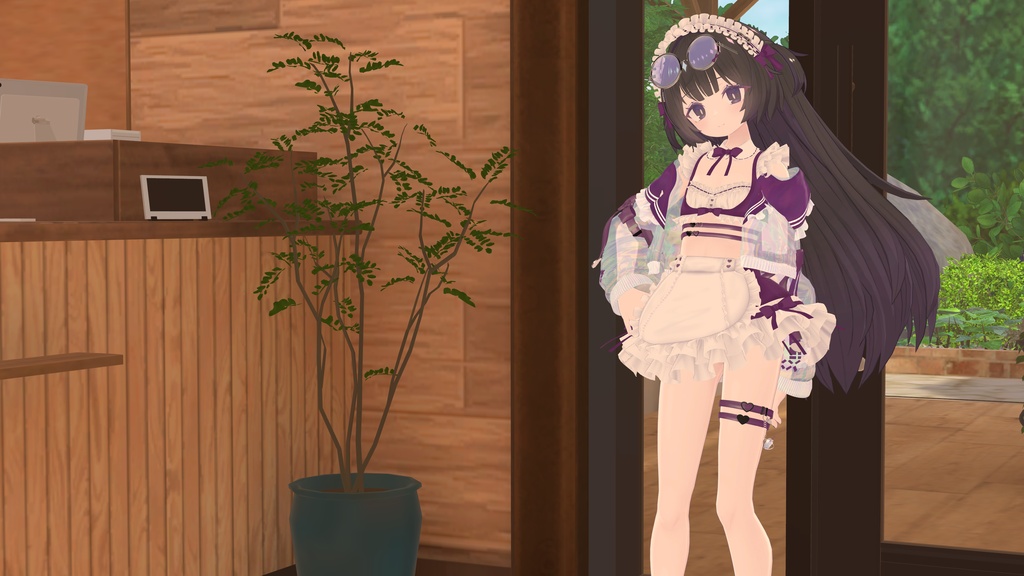 《44アバター対応衣装》サマーラブメイド -SummerLoveMaid- 《~7/7 SALE中!》