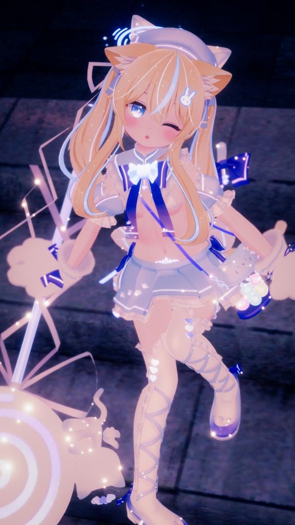 《38アバター対応衣装》まじかるスイート♡ねこはんど《~8/7 Sale中!》