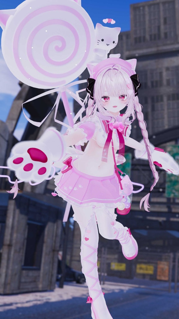 《38アバター対応衣装》まじかるスイート♡ねこはんど《~8/7 Sale中!》