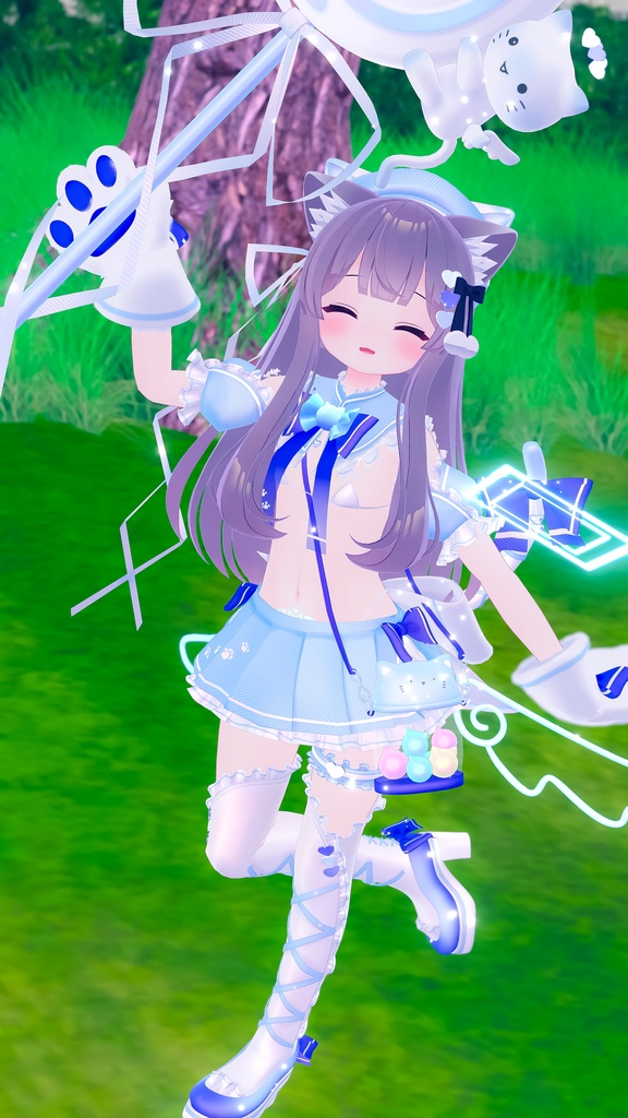 《38アバター対応衣装》まじかるスイート♡ねこはんど《~8/7 Sale中!》