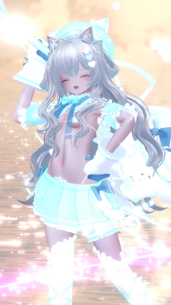 《38アバター対応衣装》まじかるスイート♡ねこはんど《~8/7 Sale中!》