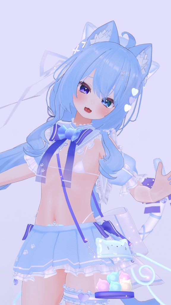 《38アバター対応衣装》まじかるスイート♡ねこはんど《~8/7 Sale中!》