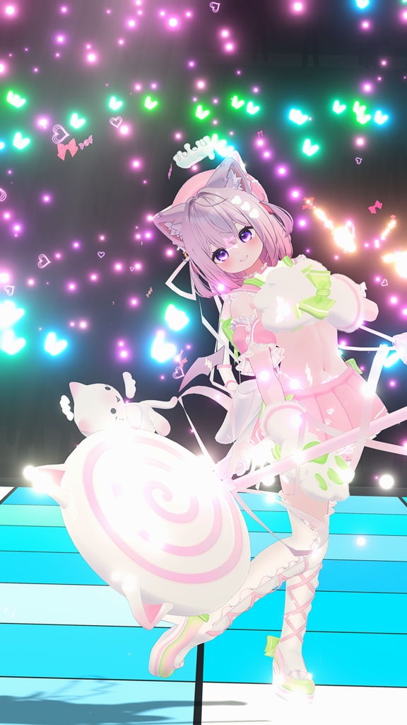 《38アバター対応衣装》まじかるスイート♡ねこはんど《~8/7 Sale中!》