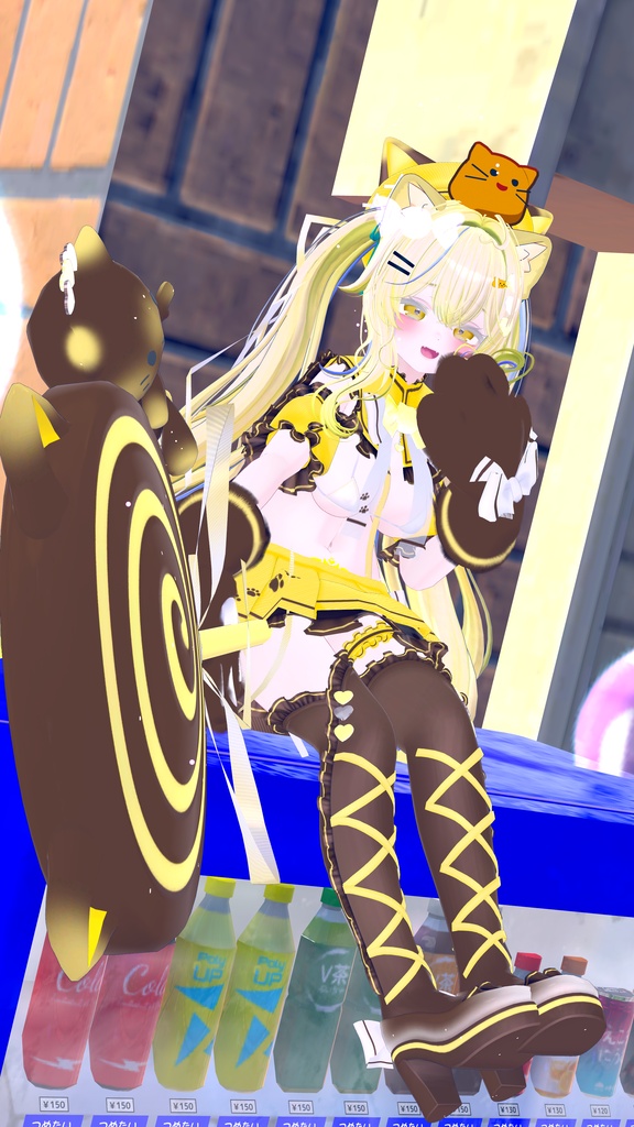《38アバター対応衣装》まじかるスイート♡ねこはんど《~8/7 Sale中!》