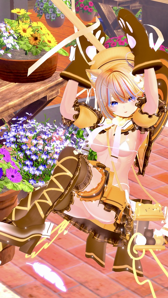 《38アバター対応衣装》まじかるスイート♡ねこはんど《~8/7 Sale中!》
