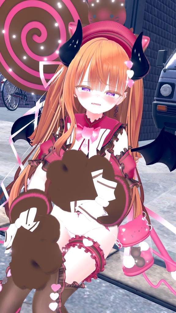 《38アバター対応衣装》まじかるスイート♡ねこはんど《~8/7 Sale中!》