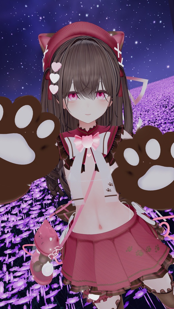《38アバター対応衣装》まじかるスイート♡ねこはんど《~8/7 Sale中!》