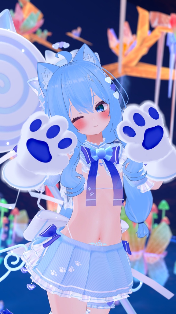 《38アバター対応衣装》まじかるスイート♡ねこはんど《~8/7 Sale中!》