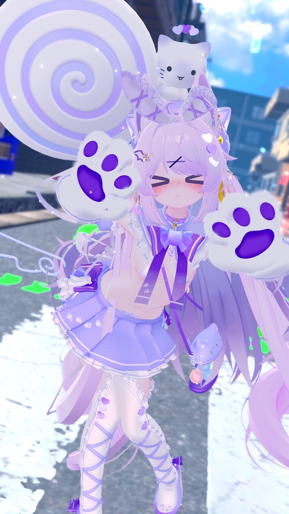 《38アバター対応衣装》まじかるスイート♡ねこはんど《~8/7 Sale中!》