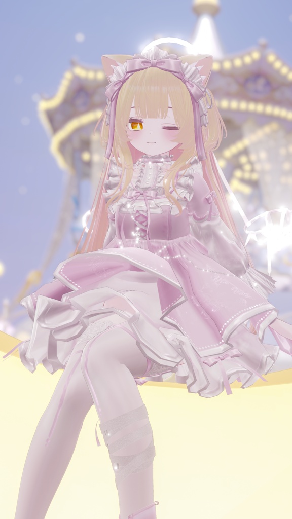 《45アバター対応衣装》セレナーデ・リボン -SerenadeRibbon- 《~9/7 Sale!》