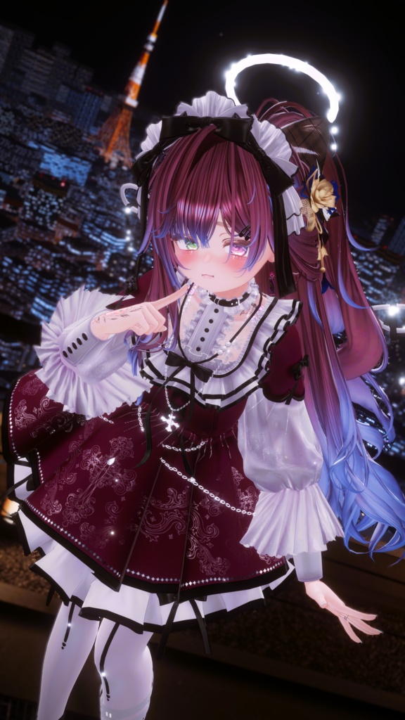 《45アバター対応衣装》セレナーデ・リボン -SerenadeRibbon- 《~9/7 Sale!》