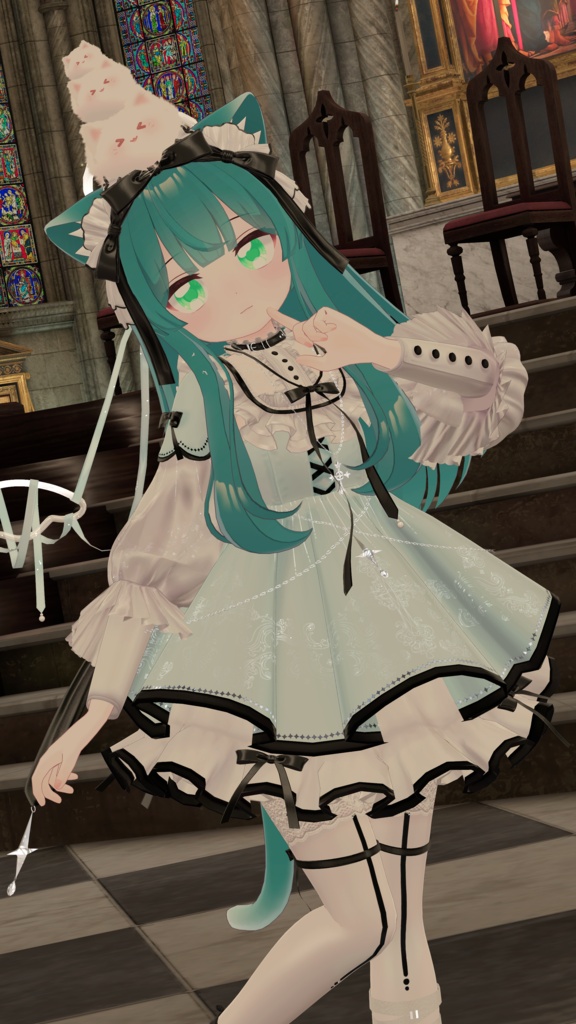 《45アバター対応衣装》セレナーデ・リボン -SerenadeRibbon- 《~9/7 Sale!》