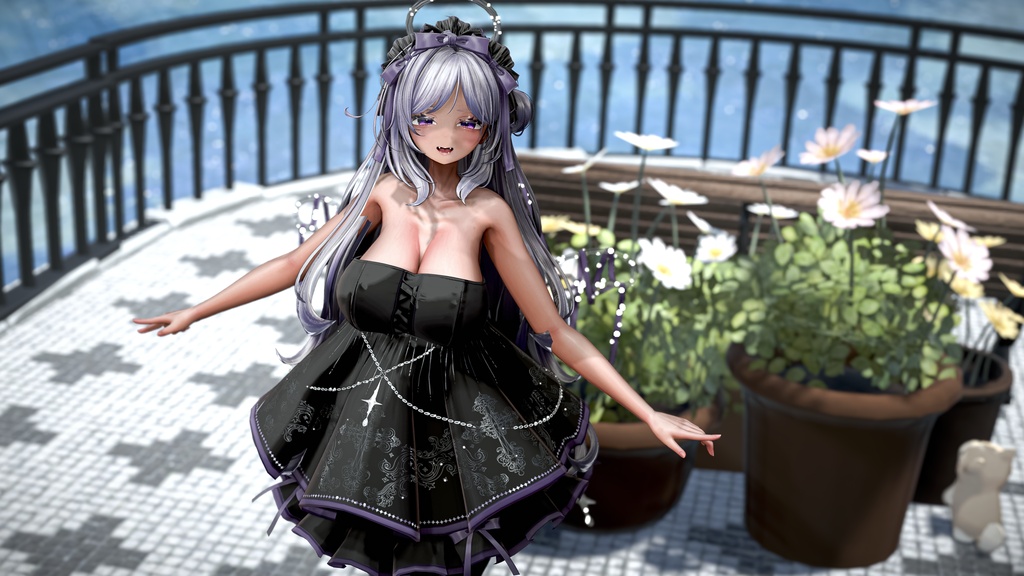 《45アバター対応衣装》セレナーデ・リボン -SerenadeRibbon- 《~9/7 Sale!》