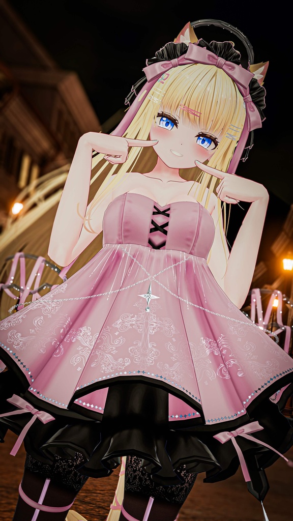 《45アバター対応衣装》セレナーデ・リボン -SerenadeRibbon- 《~9/7 Sale!》