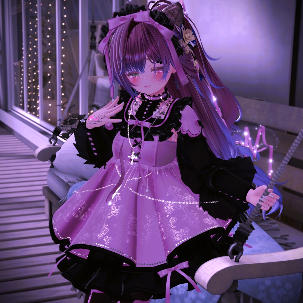 《45アバター対応衣装》セレナーデ・リボン -SerenadeRibbon- 《~9/7 Sale!》