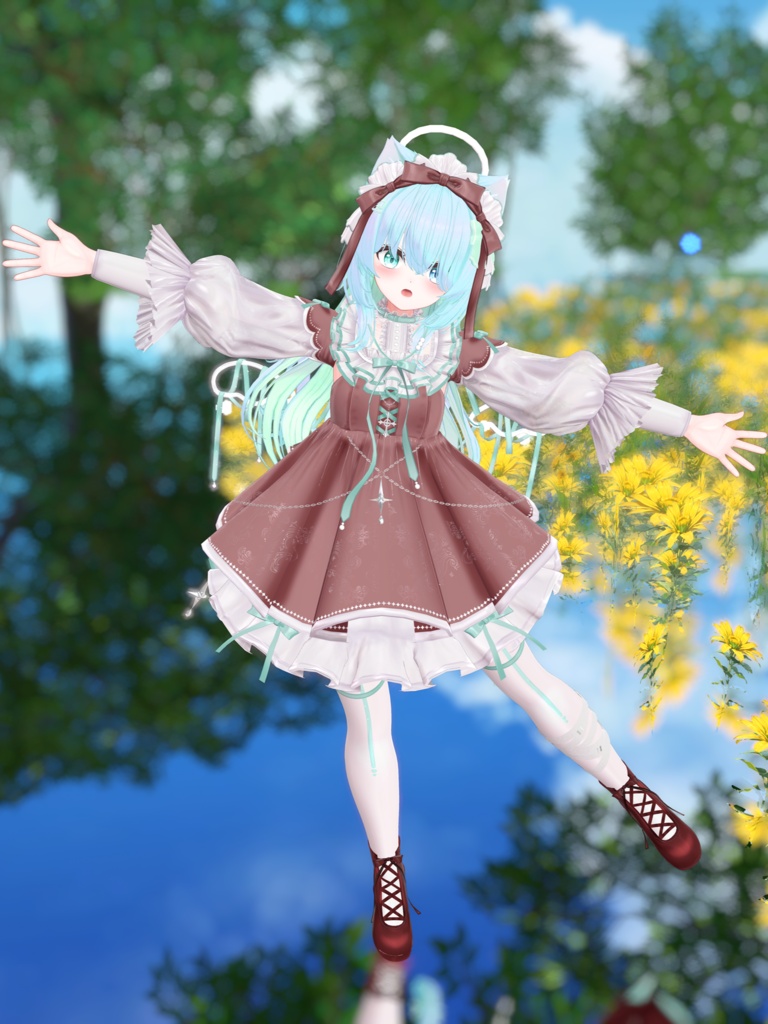 《45アバター対応衣装》セレナーデ・リボン -SerenadeRibbon- 《~9/7 Sale!》
