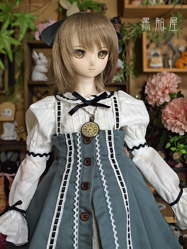 SD女の子 オーバースカートドレス